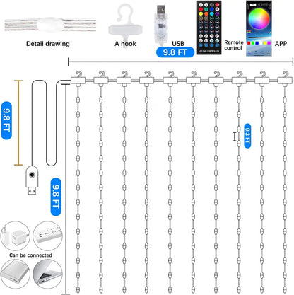 LED Curtain Lights